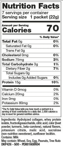 Boisson protéinée fruits sauvages, 15g protéines, sans sucre, faible en calories, post-entraînement, Clinique Maigrir en Santé.