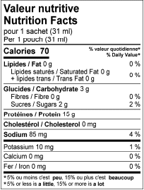 Boisson protéinée concentrée au raisin, riche en protéines, faible en calories, gestion de poids, Clinique Maigrir en Santé.