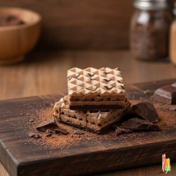 Gaufrette protéinée croustillante chocolat, 15g protéines, collation Clinique Maigrir en Santé.