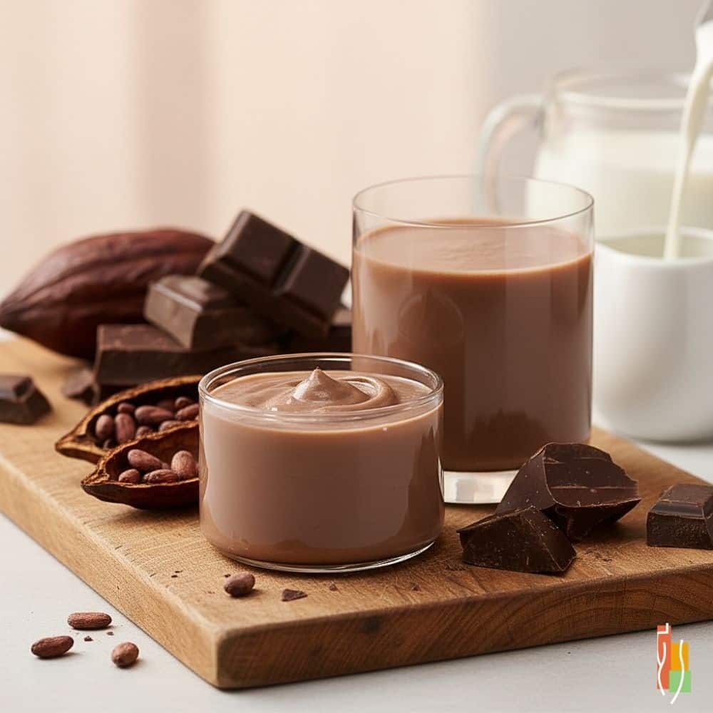 Préparation protéinée chocolat, pouding, riche en protéines, Clinique Maigrir en Santé.