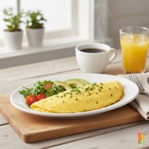 omelette-baconfromage