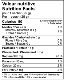 Soupe protéinée bœuf et légumes, 15g protéines, 90 calories, gestion de poids, repas léger, Clinique Maigrir en Santé.