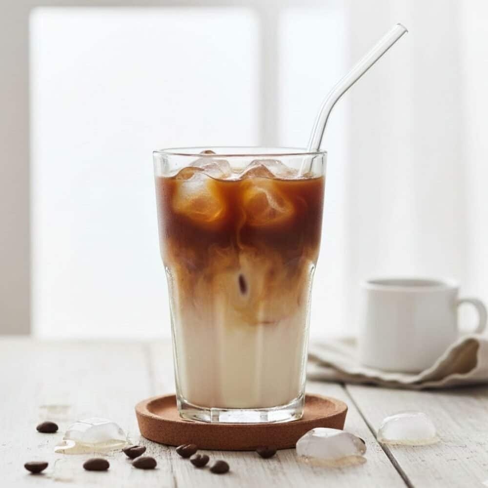 Recette café glacé faible en sucre et léger. Boisson rafraîchissante et saine pour la perte de poids, recette de Clinique Maigrir en Santé.
