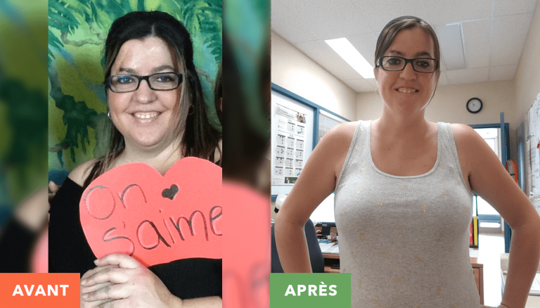 Anne Déry avant et apres