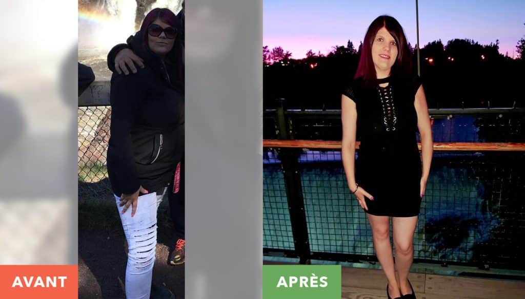 Mélissa Feeney avant et apres