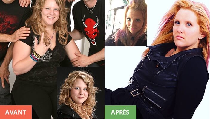 Sandra Dalpé avant et apres