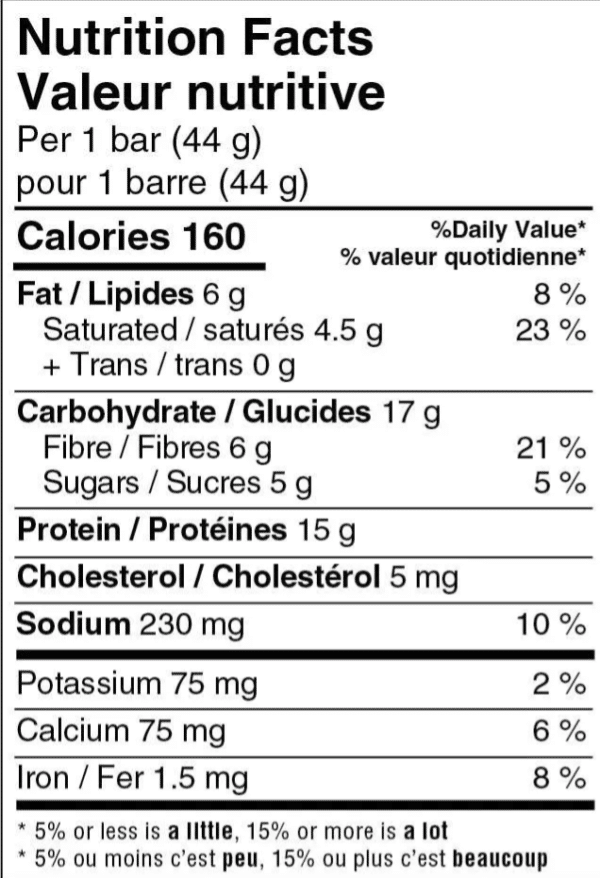 Barre protéinée Toffee et Bretzel, collation sucrée-salée disponible chez Clinique Maigrir en Santé dans tout le Québec.