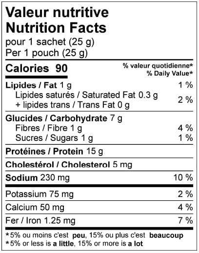 Gruau protéiné pomme cannelle, 15g protéines, 90 calories, petit-déjeuner, Clinique Maigrir en Santé.
