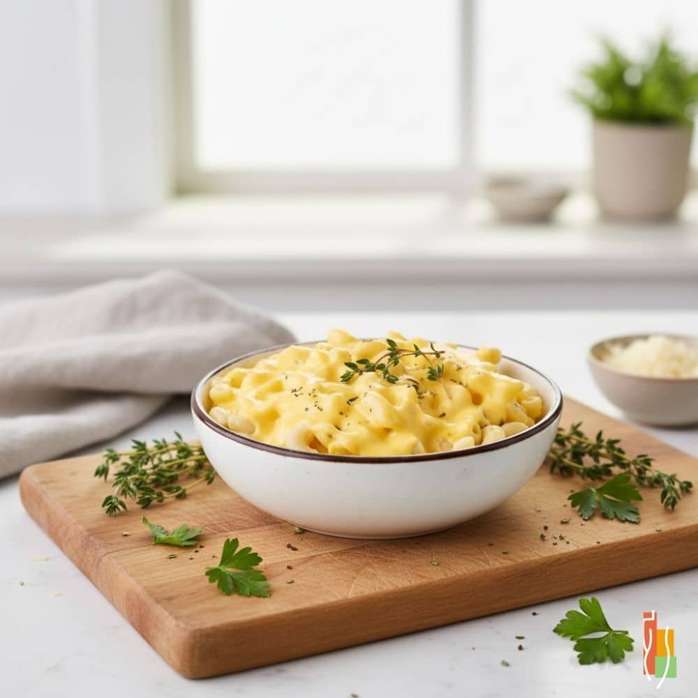 Macaroni au fromage protéiné, faible en calories, riche en protéines, repas réconfortant, Clinique Maigrir en Santé.