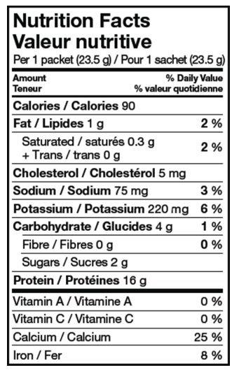 Préparation protéinée chocolat, pouding, riche en protéines, Clinique Maigrir en Santé.