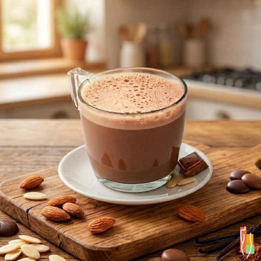 Chocolat chaud protéiné saveur amaretto de la Clinique Maigrir en Santé.